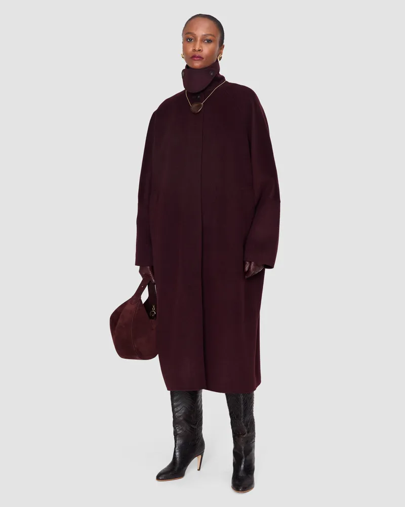 Joseph Donna Double Face Cashmere Coat - 44 