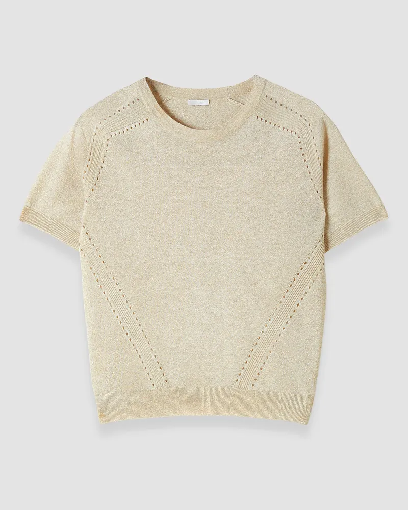 Joseph Lille Lurex Knit Top - XS 