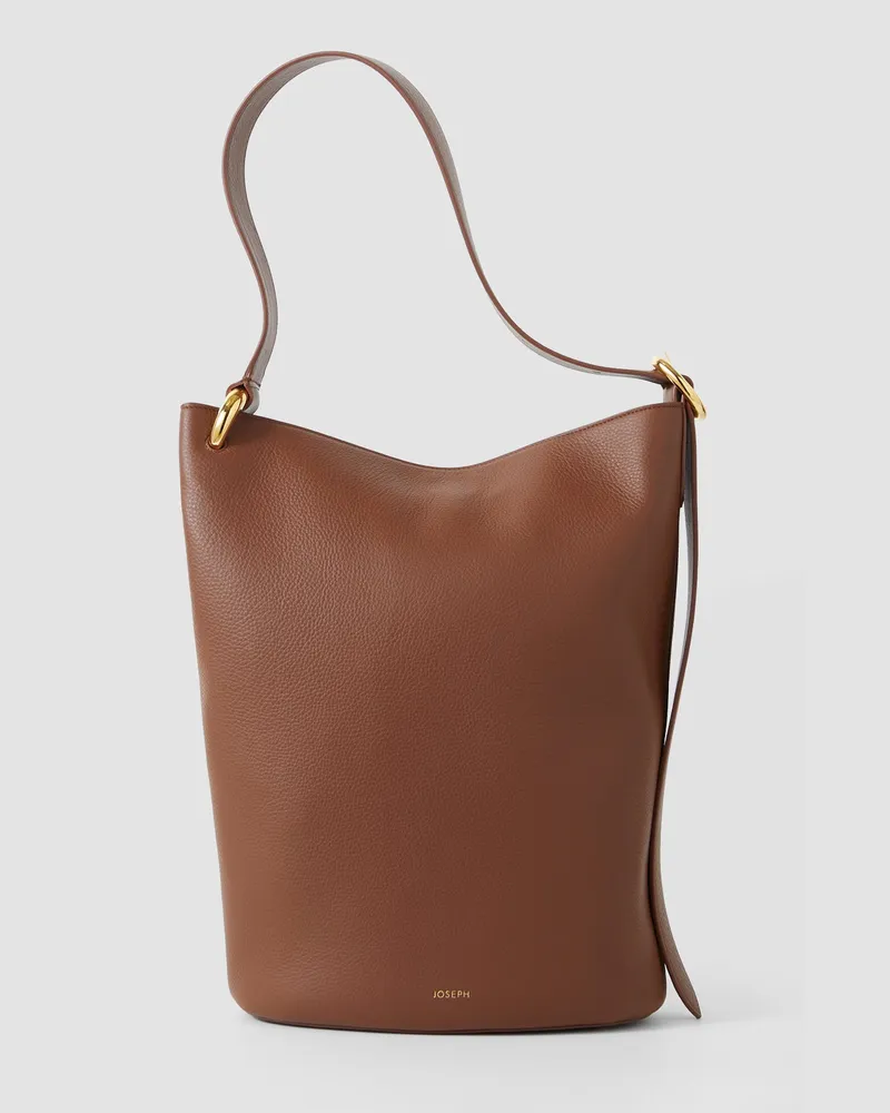Joseph Bucket Leather Bag - One Size 
