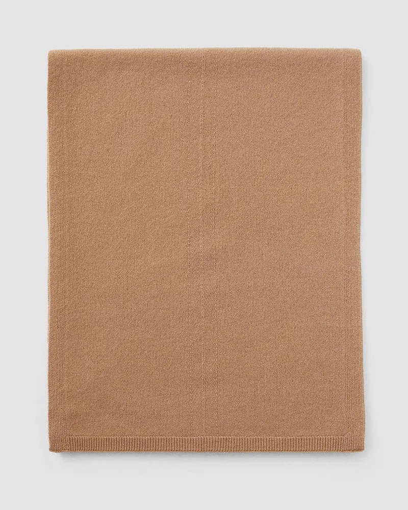 Joseph Light Pure Cashmere Scarf Beige