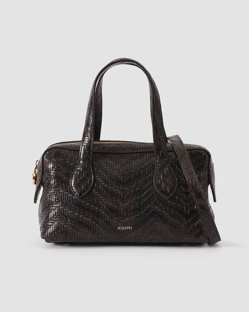 Joseph Mini Loaf Woven Leather Bag - One Size 