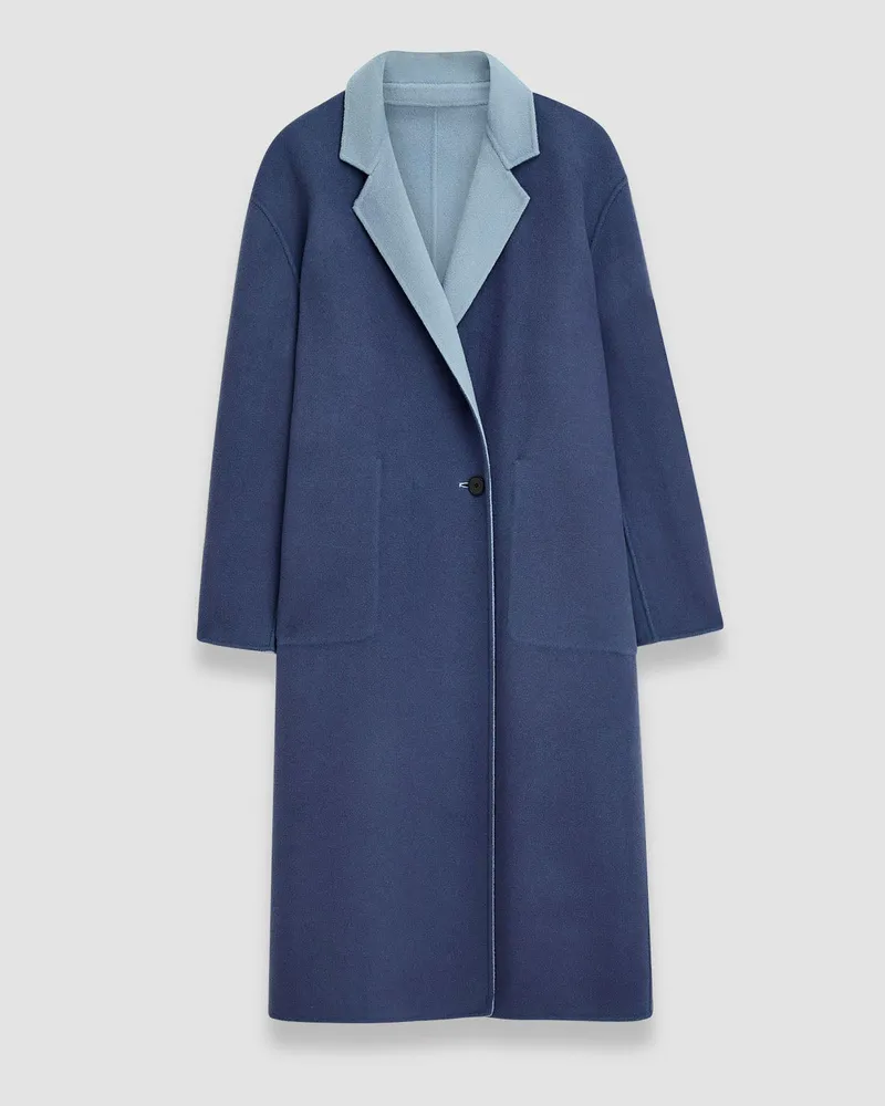 Joseph Edmond Reversible Double Face Cashmere Coat - 42 