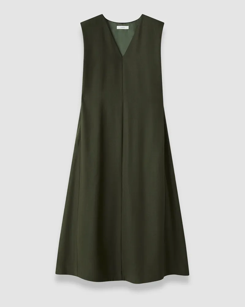 Joseph Vssad Viscose Tailoring Dress - Regular Green