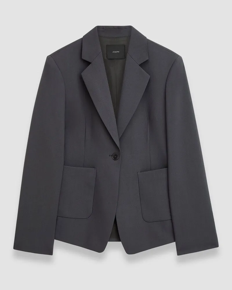 Joseph Glenview Tailoring Wool Stretch Jacket - 40 