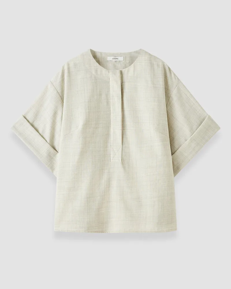 Joseph Yani Light Wool Blouse - 46 