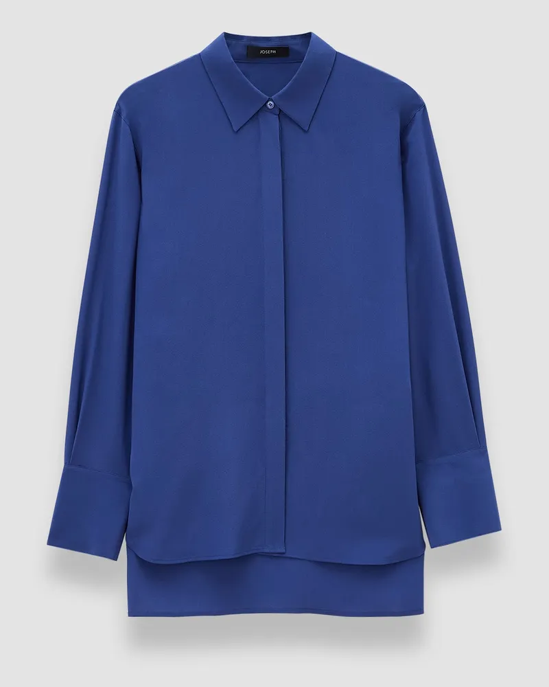 Joseph Bold Crepe de Soie Silk Blouse - 44 