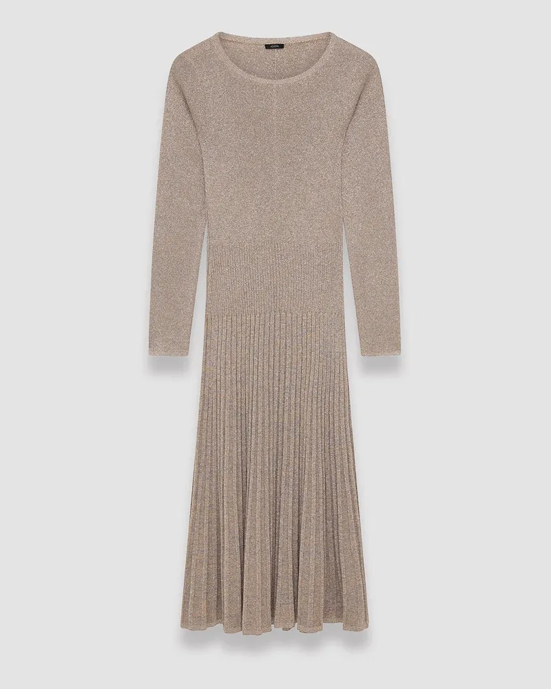 Joseph Lurex Knit Dress - Regular Gold