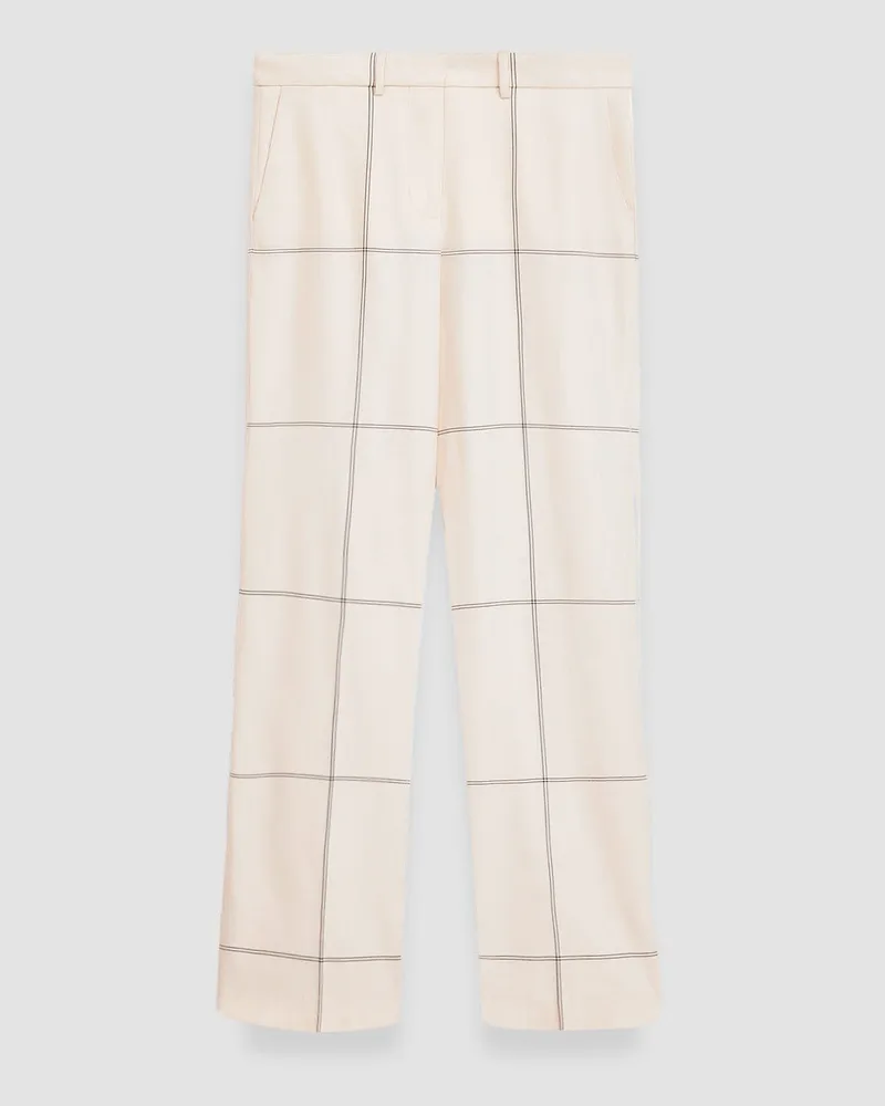 Joseph Wool Tartan Morissey Trousers - Shorter / 40 