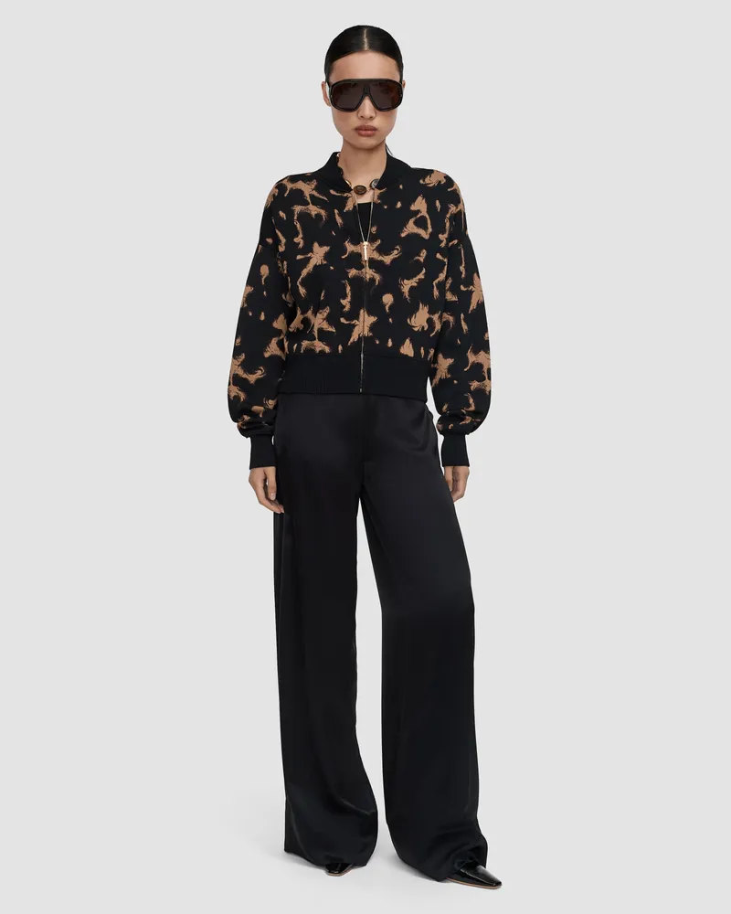 Joseph Ambra Tortoiseshell Knit Jacket - XXS 