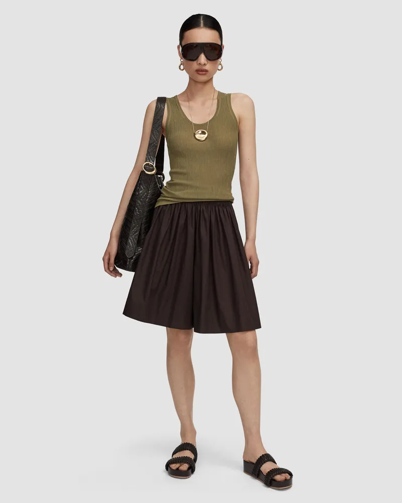 Joseph Aissa Cotton Poplin Shorts - 44 