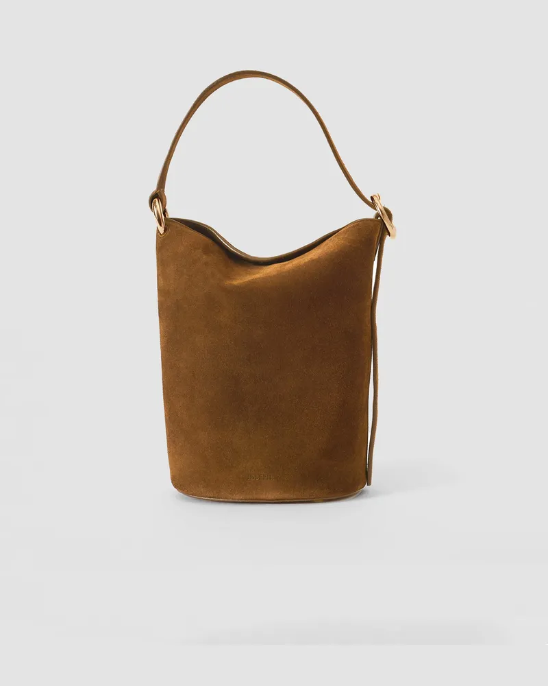 Joseph Bucket Suede Bag - One Size 