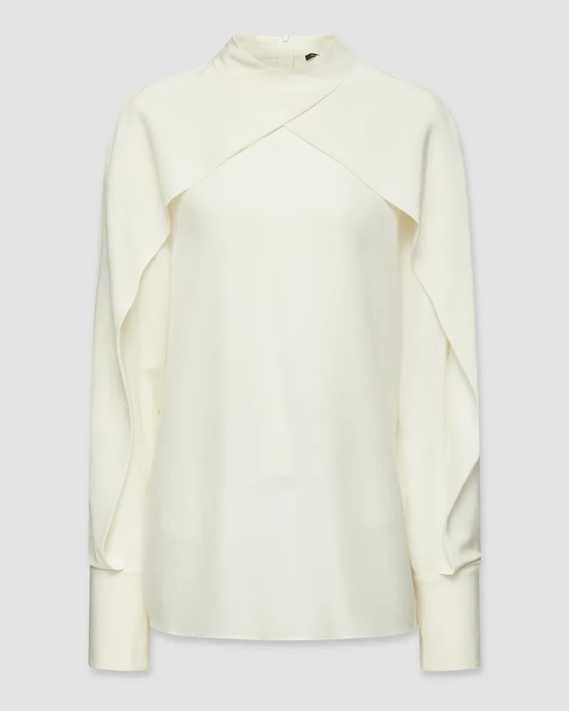 Joseph Bailie Silk Crepe de Chine Blouse - 36 