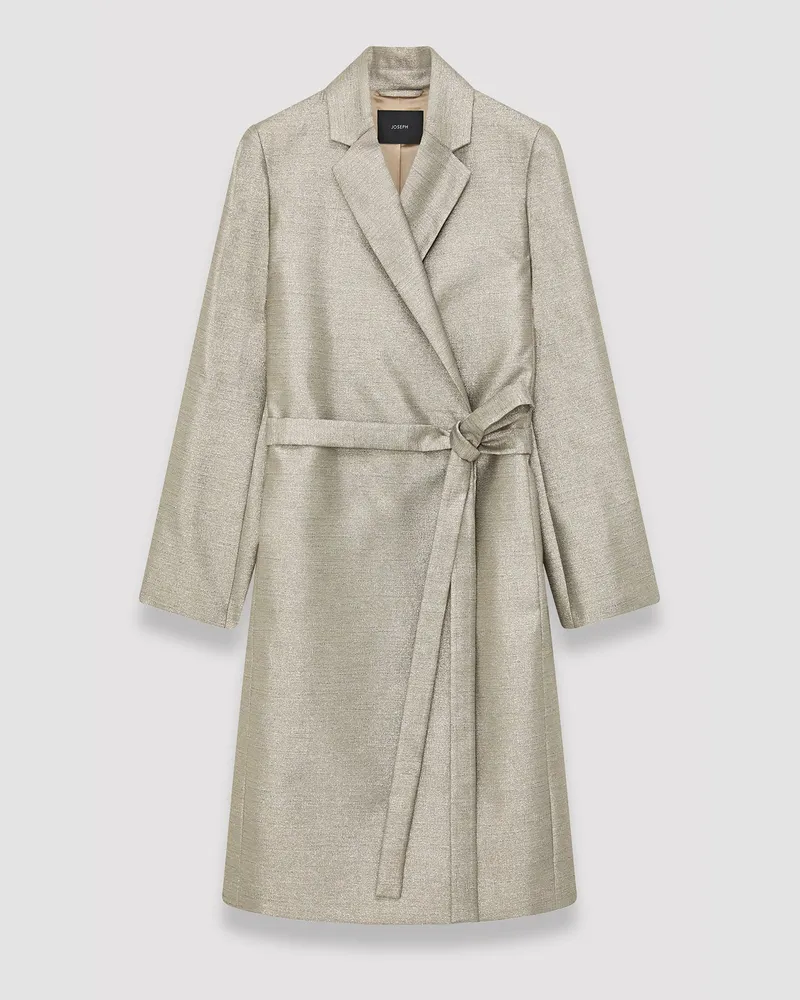 Joseph Textured Metallic Clotilde Coat - 36 