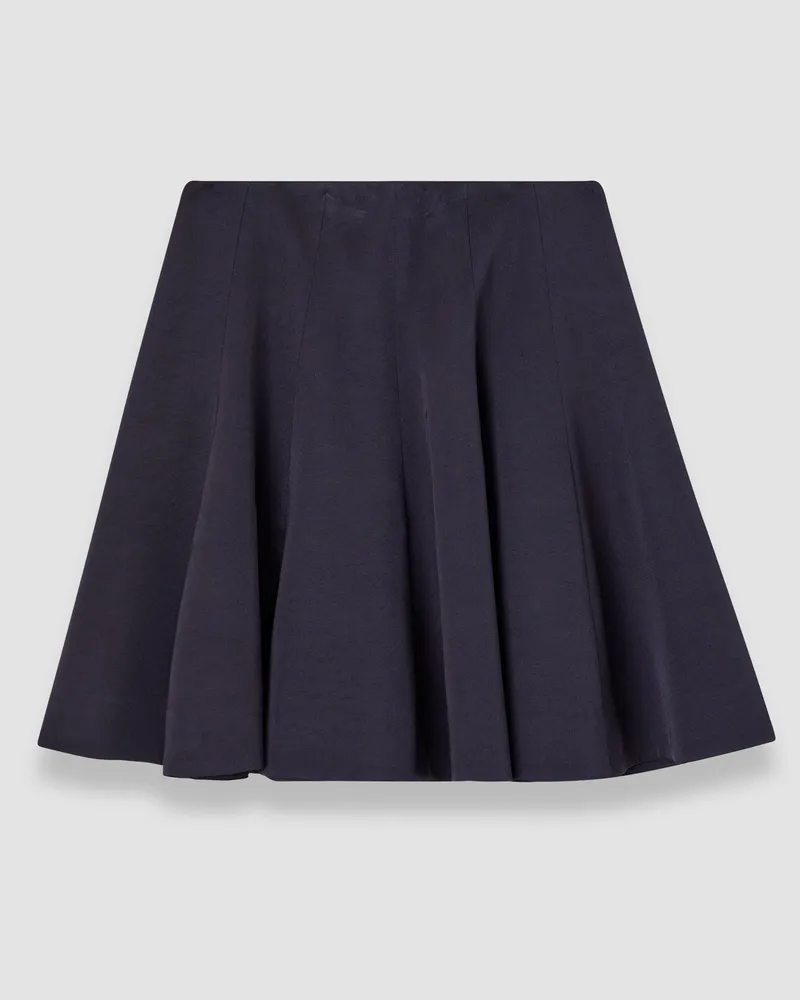 Joseph Becca Viscose Crepe Mini Skirt Blue