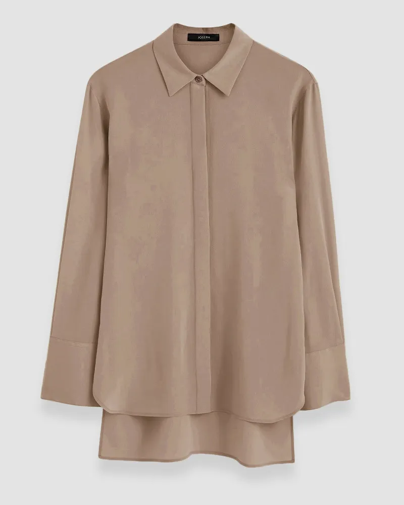 Joseph Bold Crepe de Soie Silk Blouse - 42 