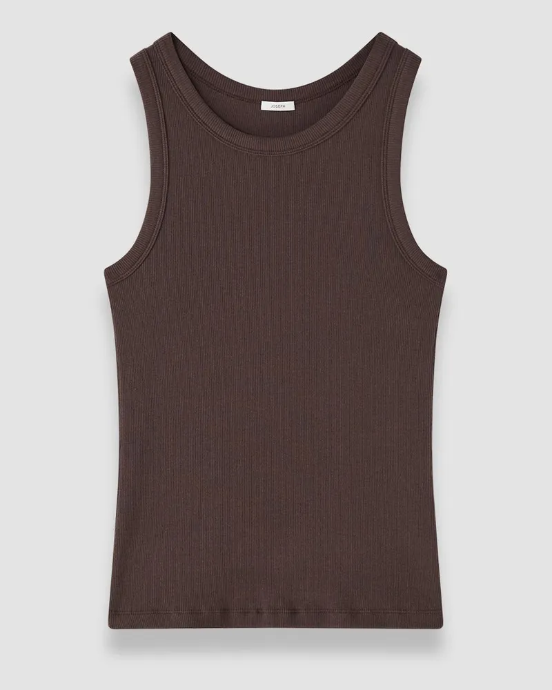 Joseph Yeux Cotton Rib Vest - XXS 