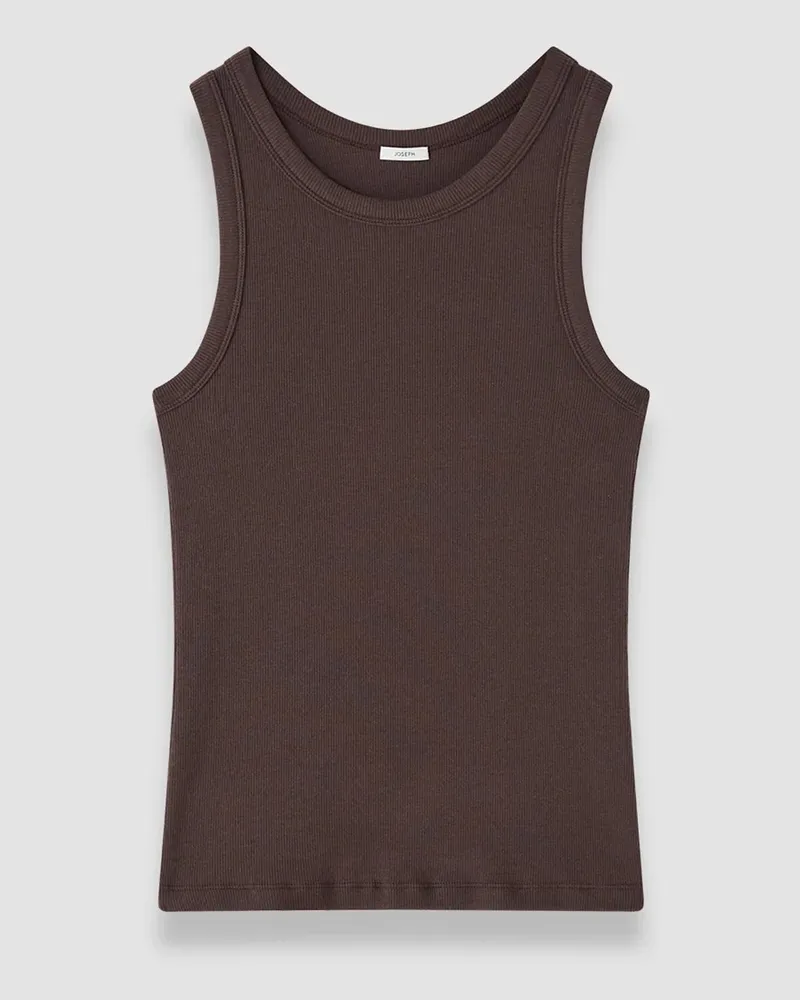 Joseph Yeux Cotton Rib Vest - XXS 