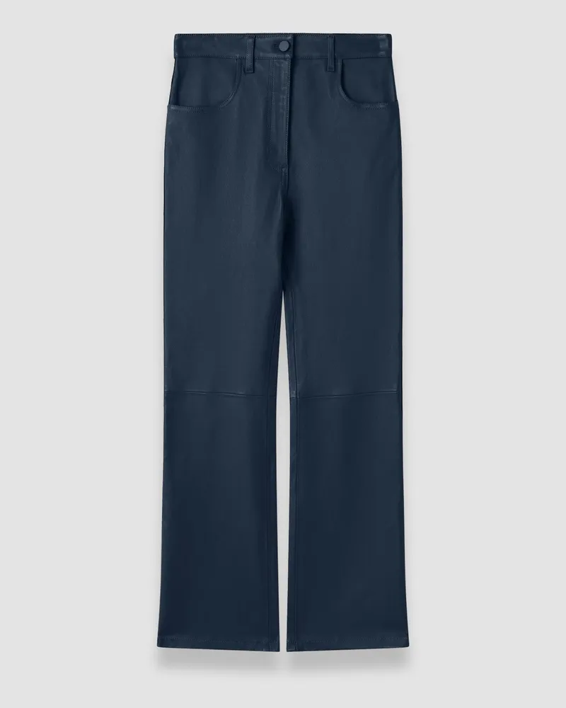 Joseph Duke Leather Stretch Trousers - 40 