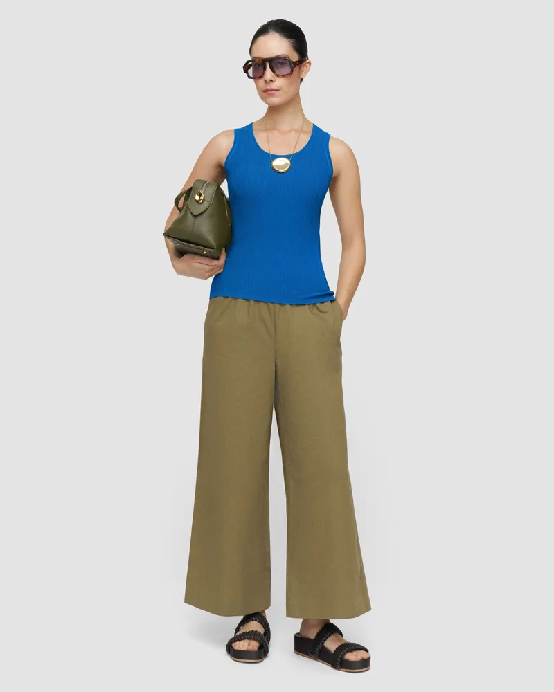 Joseph Bayt Crinkle Viscose Vest Top - XXS 