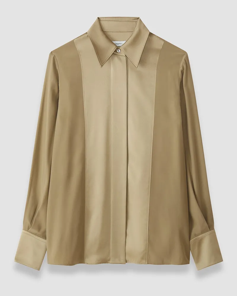 Joseph Childs Silk Satin Blouse - 44 