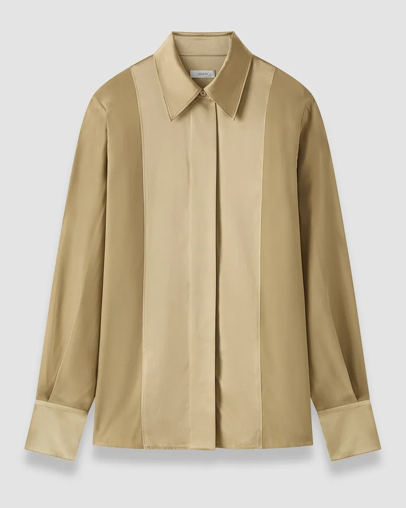 Joseph Childs Silk Satin Blouse - 44 