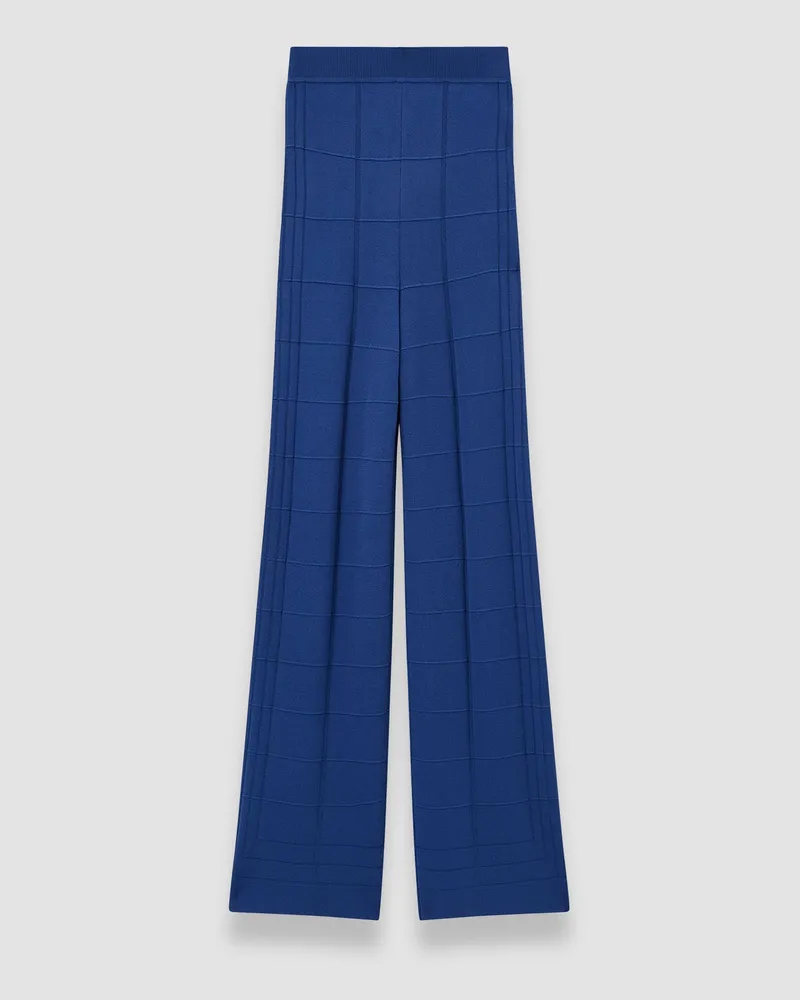 Joseph Viscose Grid Knit Trousers - Regular / XXS 