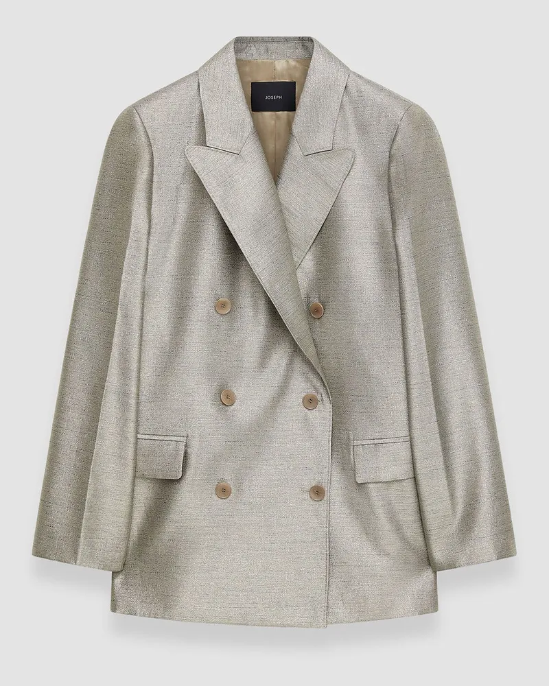 Joseph Textured Metallic Chapone Jacket - 34 