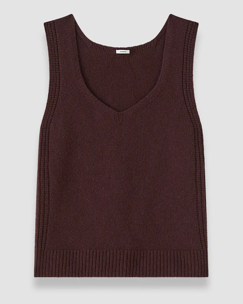 Joseph Aba Pure Cashmere Tank Top - XXS 