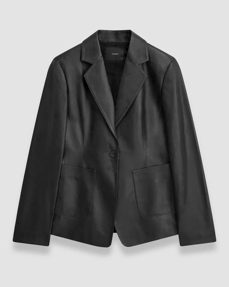Joseph Glenview Nappa Leather Jacket - 38 