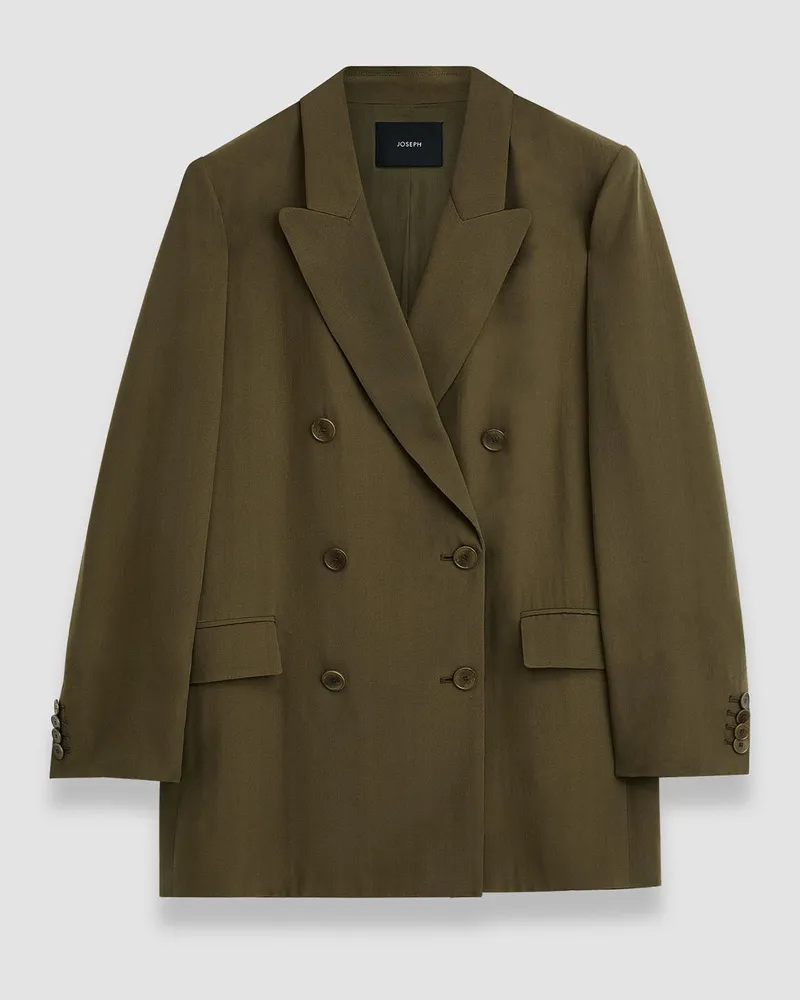 Joseph Silk Crepe Chapone Jacket - 40 