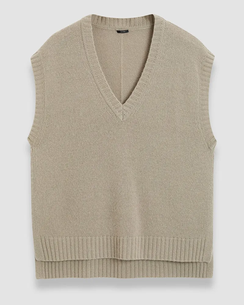 Joseph Open Cashmere Vest - XXS 