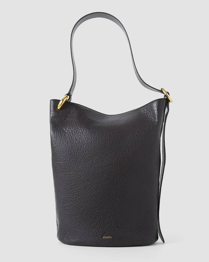Joseph Bucket Pebble Leather Bag - One Size 