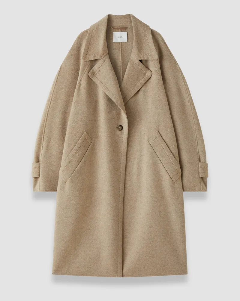 Joseph Franco Double Face Cashmere Coat - 44 