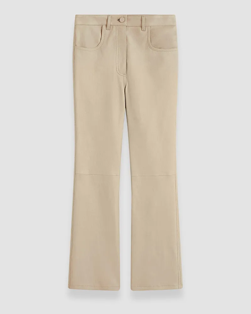 Joseph Duke Leather Stretch Trousers - 42 