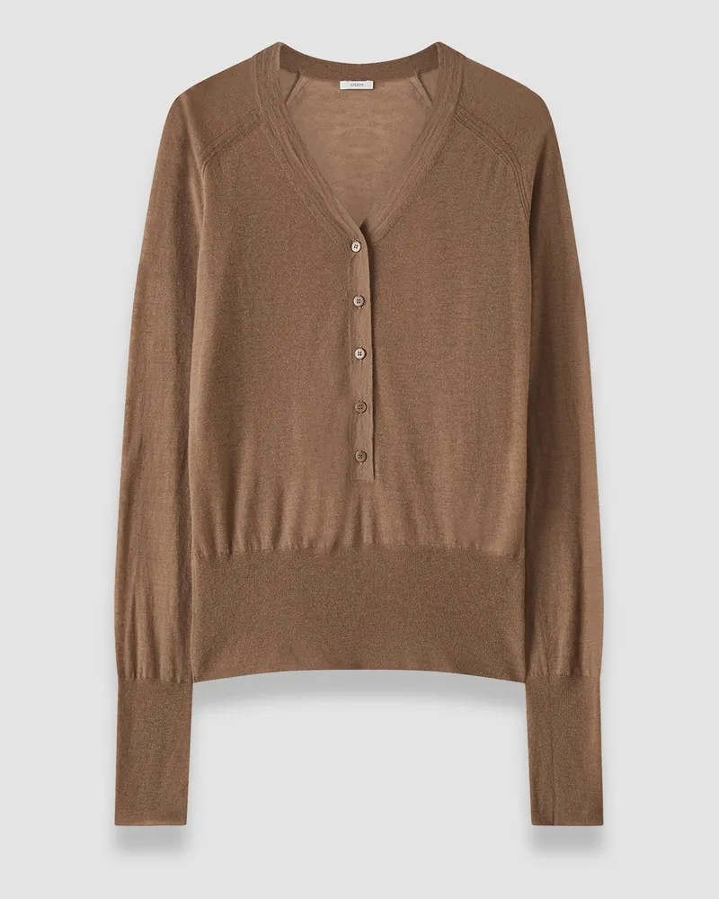 Joseph Reem Cashair Henley Top - XXS 