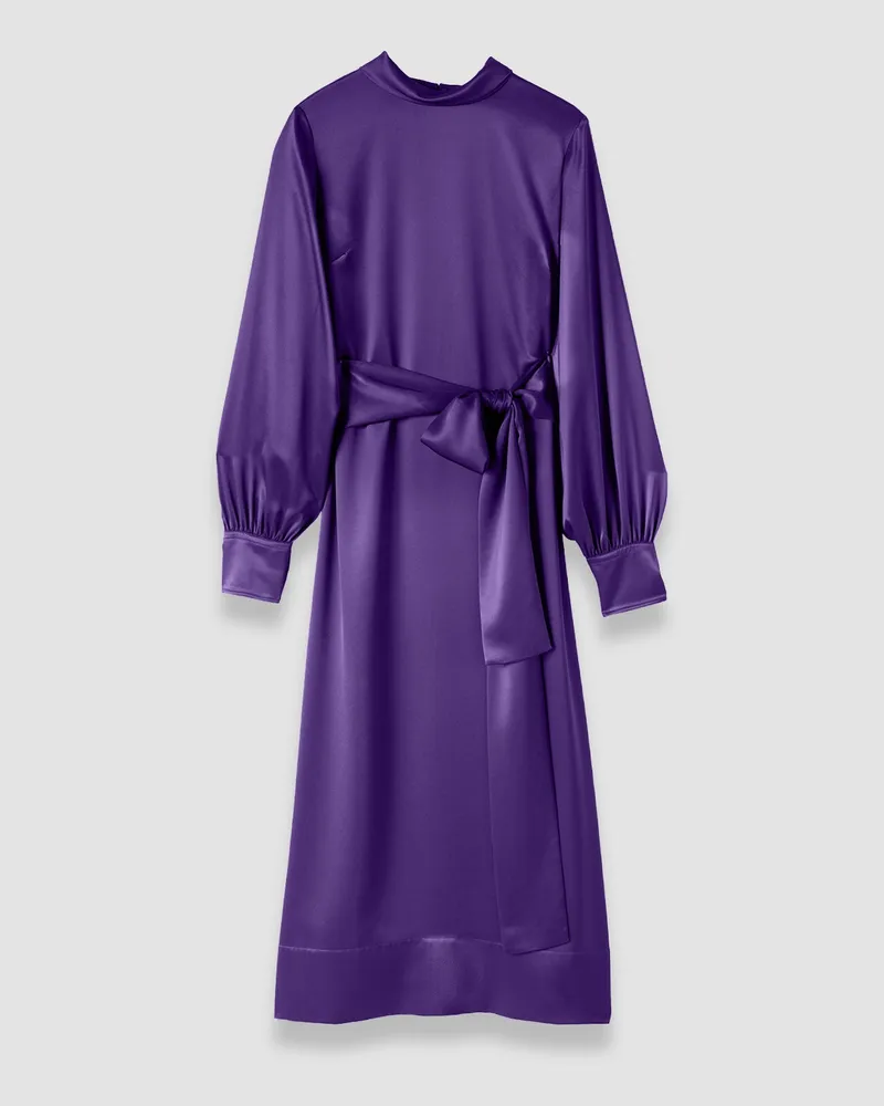 Joseph Cels Double Satin Dress Purple