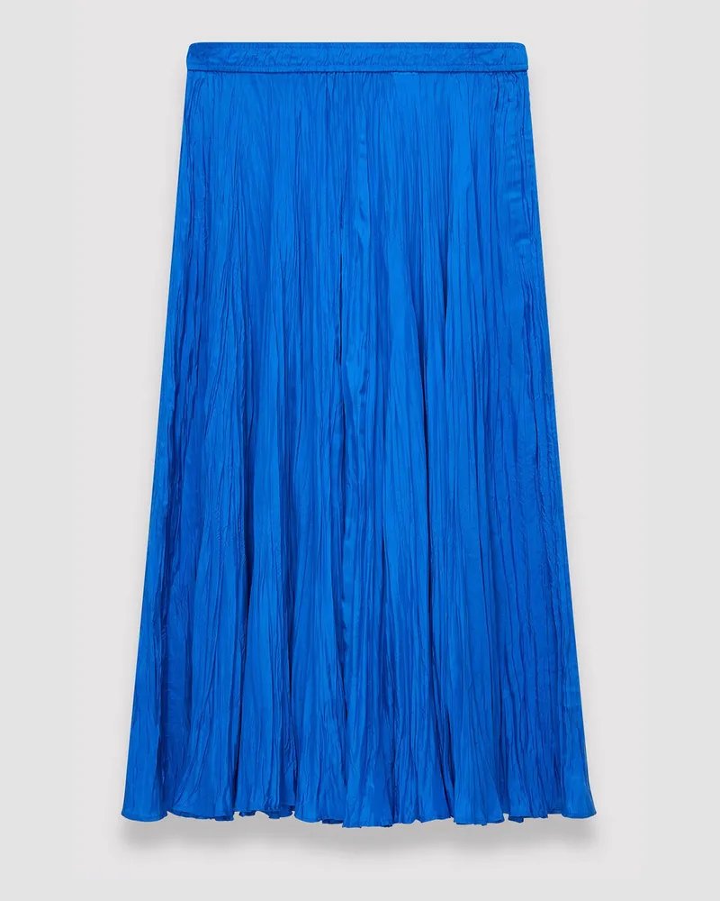 Joseph Sully Habotai Silk Skirt - Regular Blue