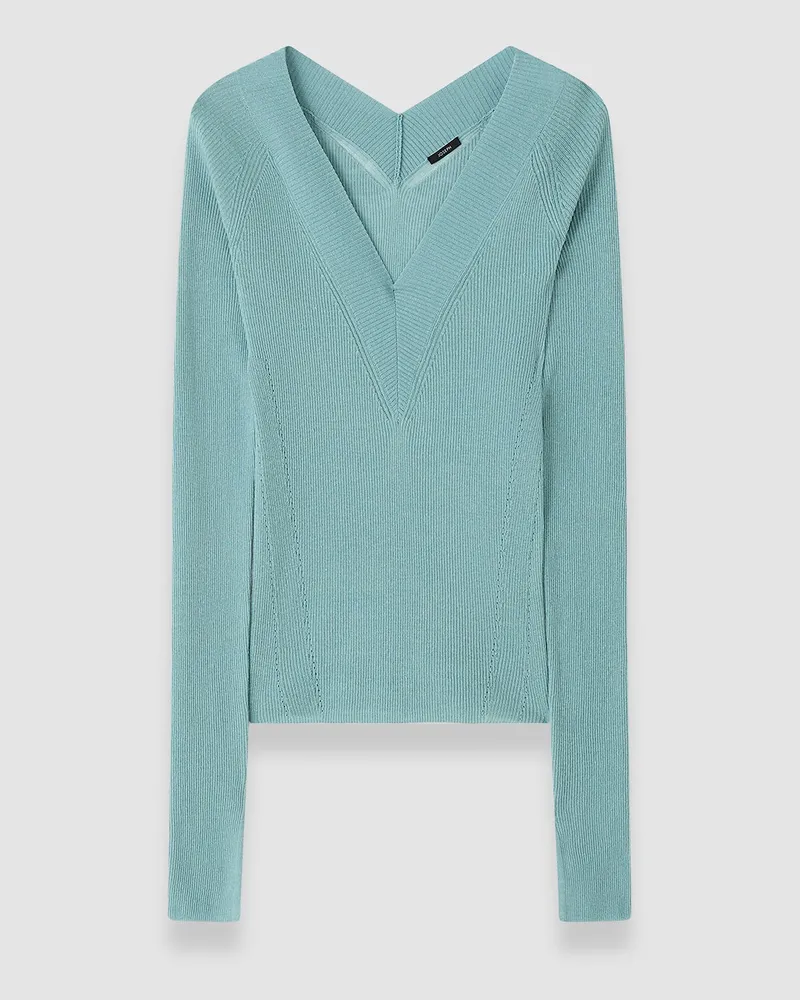 Joseph Harti Linen Blend Knit Top - XXS 