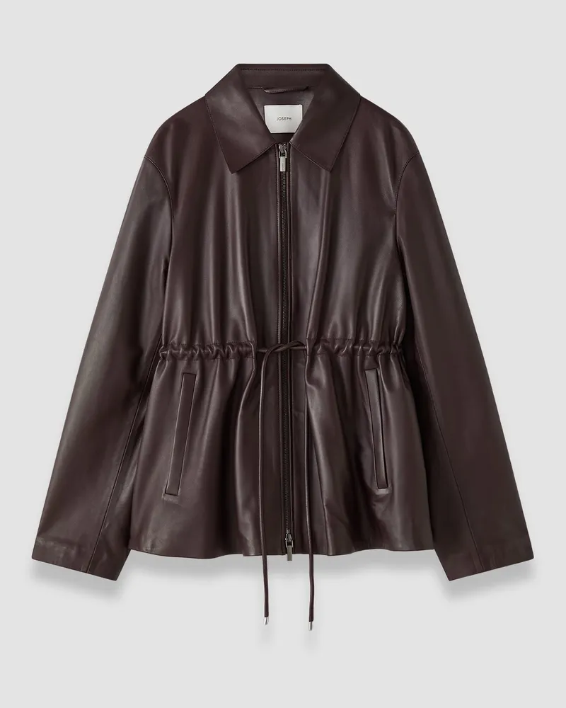 Joseph Tullia Soft Nappa Leather Jacket - 44 