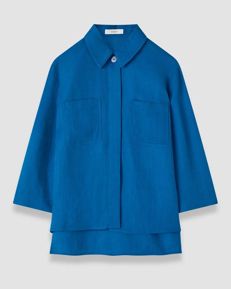 Joseph Simi Linen Blend Shirt - 48 