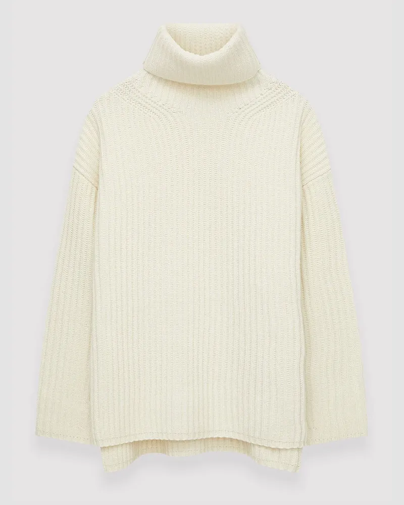 Joseph Cardigan Stitch High Neck Jumper - XS 