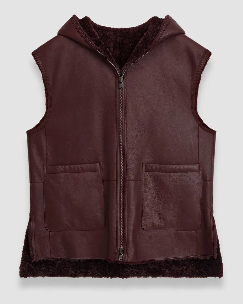Joseph Dantec Reversible Shearling Gilet - Regular / 36 