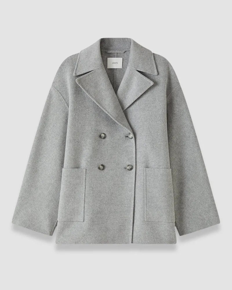 Joseph Flavia Double Face Cashmere Coat - 44 