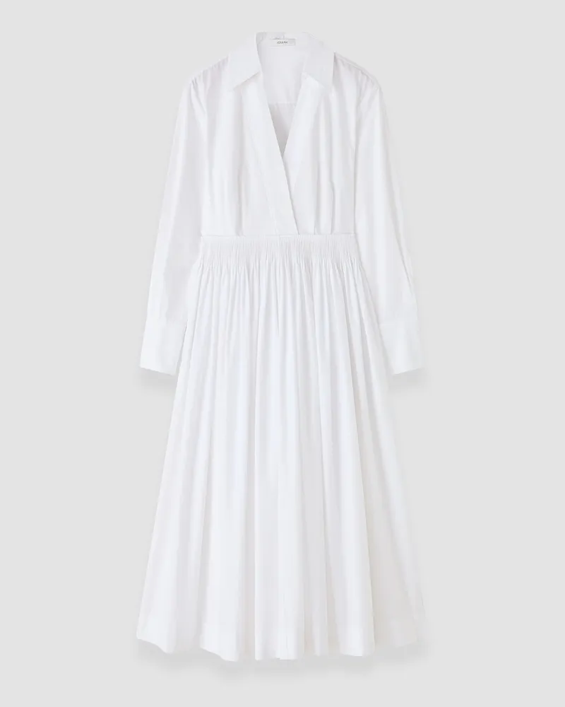 Joseph Kathe Cotton Poplin Dress - Shorter White
