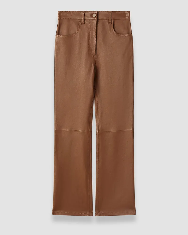 Joseph Duke Leather Stretch Trousers - 44 