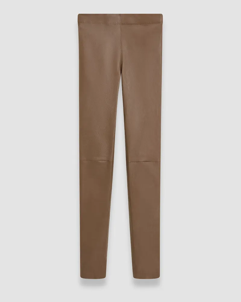 Joseph Leather Stretch Leggings - 34 