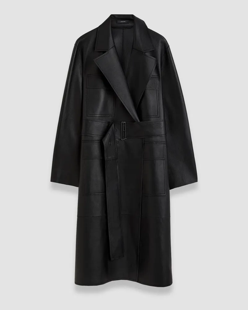 Joseph Octave Bonded Leather Coat - 40 