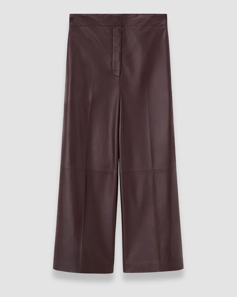 Joseph Thurlow Nappa Leather Trousers - 44 
