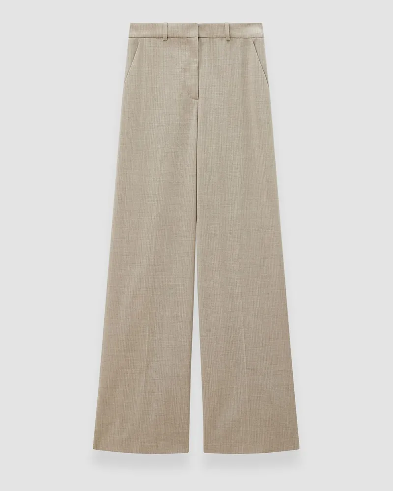 Joseph Alana Melange Wool Trousers - Shorter / 38 