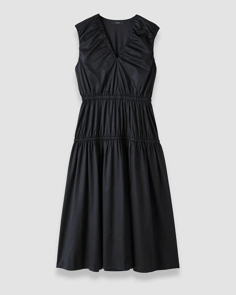Joseph Sembat Cotton Sateen Dress Black